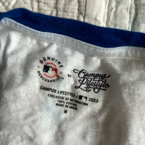 Chicago Cubs Quarter Sleeve Women’s Raglan Tee –Official MLB Genuine Merchandise - Picture 3 of 3